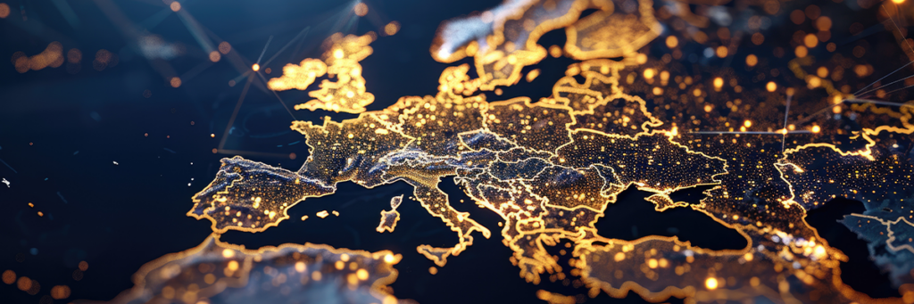 kraje na obszarze Europy